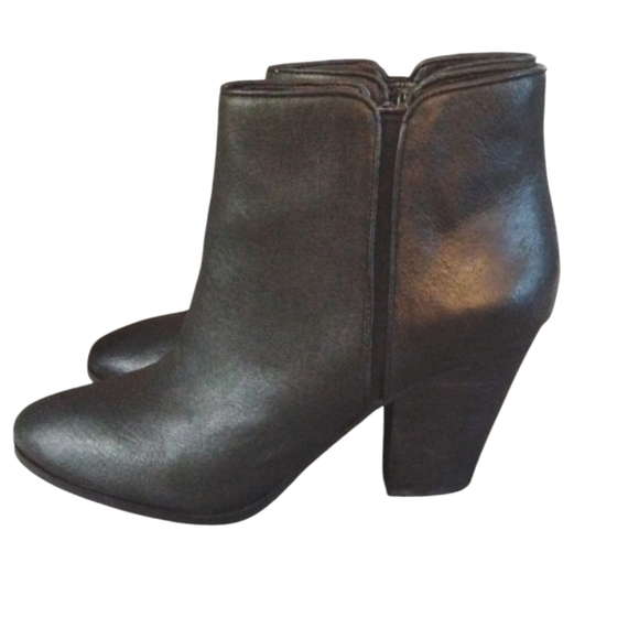 Jessica Simpson Kirblin Black Ankle Booties Women's Heeled Booties Size 10 - Picture 5 of 9